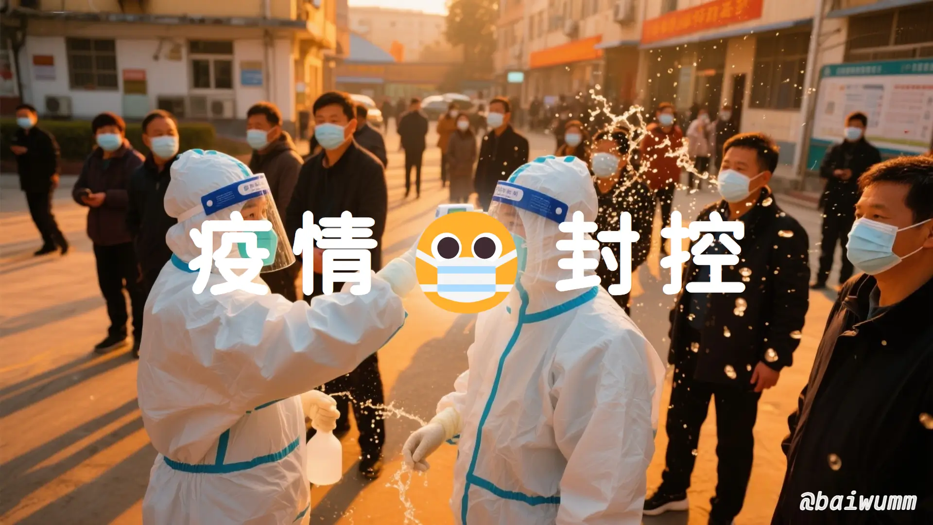 三年疫情,记录疫情封控瞬间